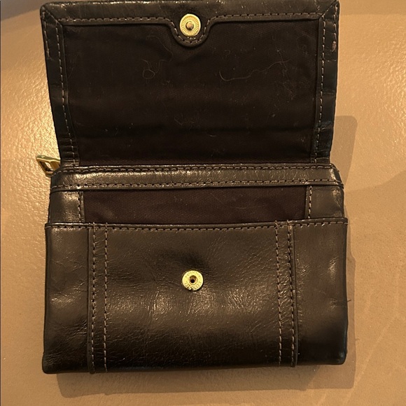 Fossil Black Leather Fold Wallet - Picture 5 of 7